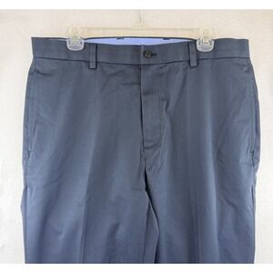 Brooks Brothers 36x34 Lightweight Advantage Chino Pants Clark Fit Navy Blue